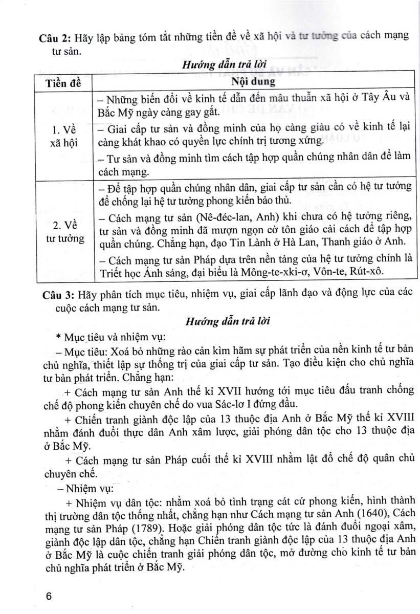 trả lời câu hỏi lịch sử 11 - tự luận và trắc nghiệm (dùng chung cho các bộ sgk hiện hành)