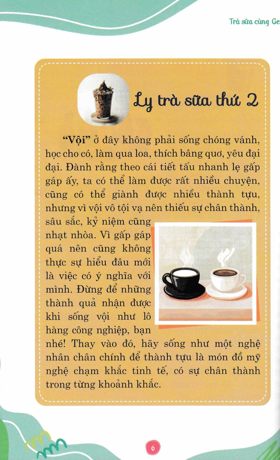 trà sữa cùng gen z