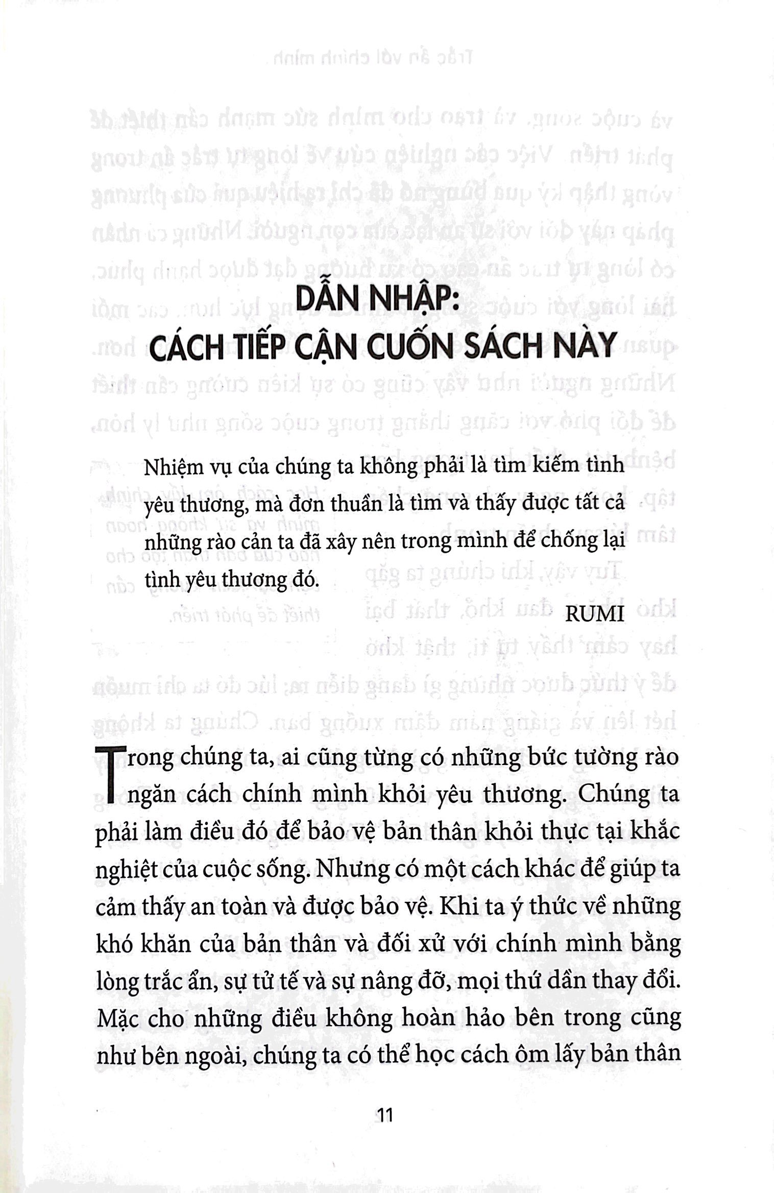 trắc ẩn với chính mình