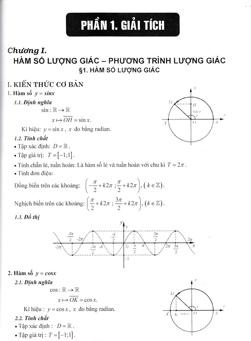 trắc nghiệm chuyên đề đại số - giải tích & hình học 11