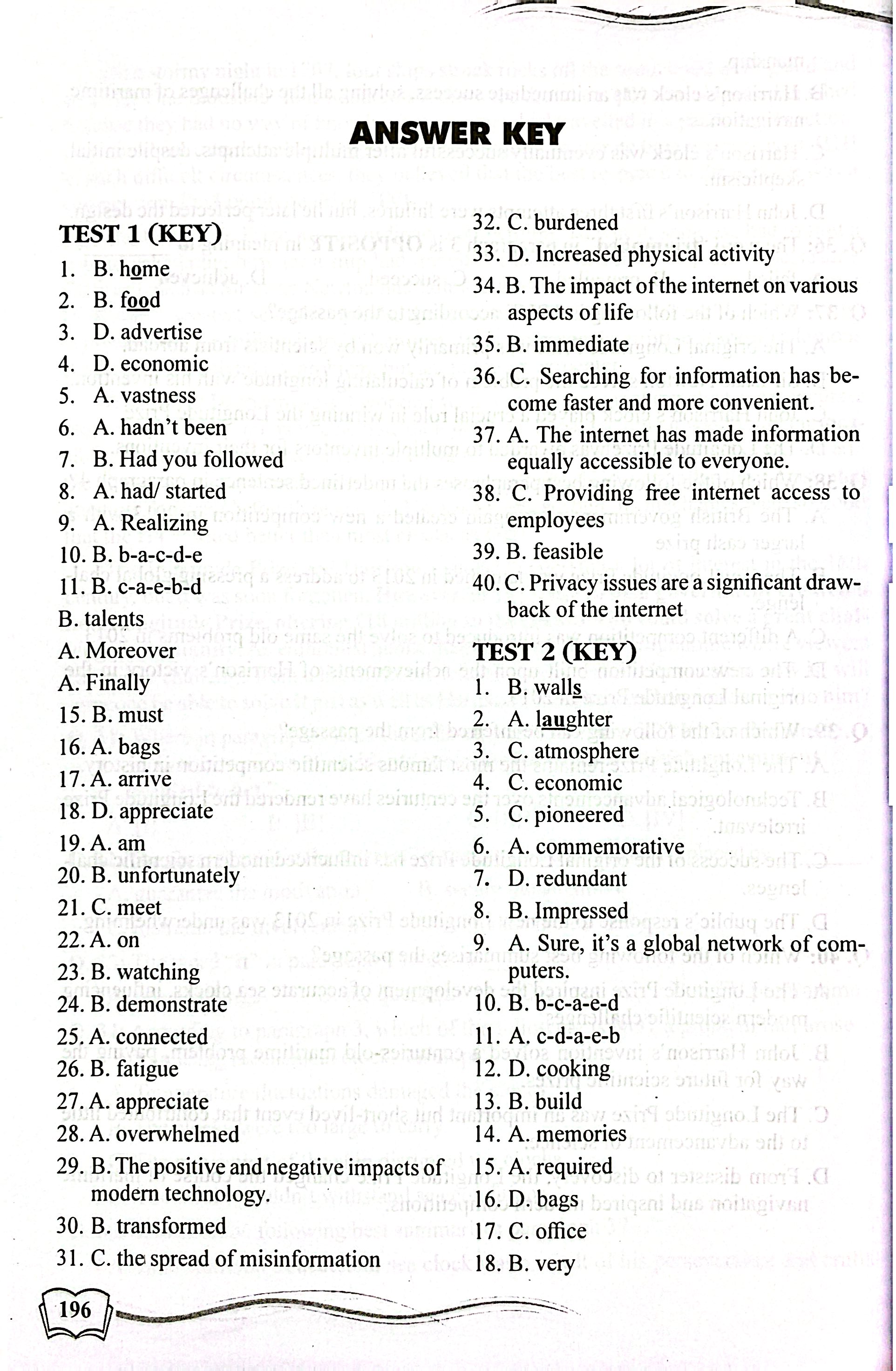Trắc Nghiệm Luyện Thi Trung Học Phổ Thông Quốc Gia - Môn Tiếng Anh