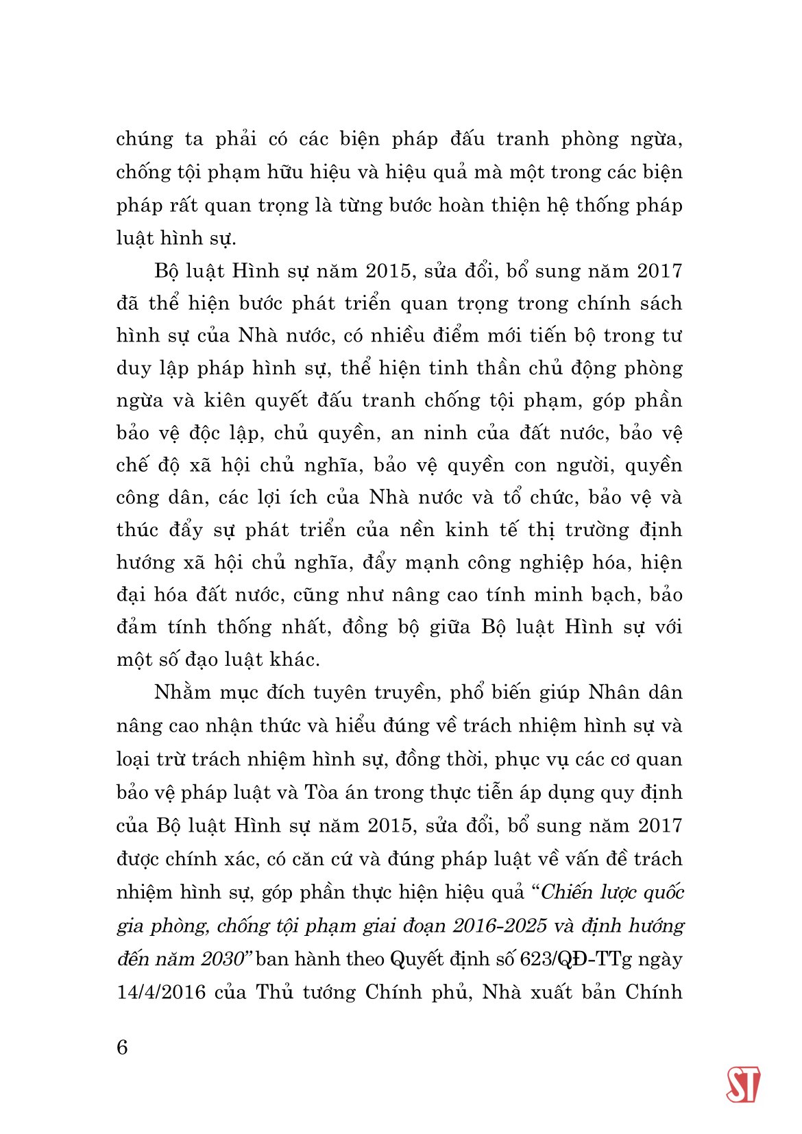 trách nhiệm hình sự và loại trừ trách nhiệm hình sự