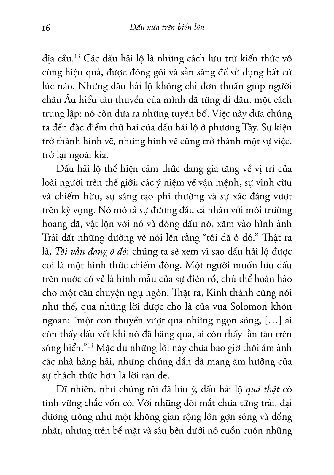 Tracks On The Ocean - Dấu Xưa Trên Biển Lớn