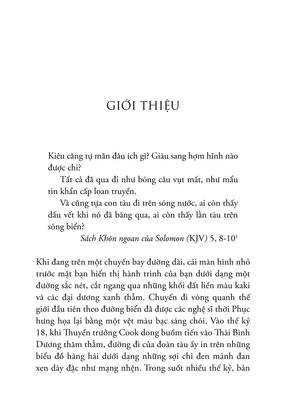 Tracks On The Ocean - Dấu Xưa Trên Biển Lớn