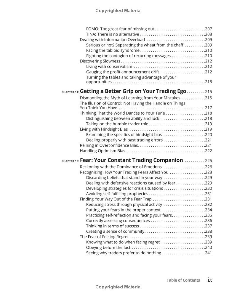 trading psychology for dummies