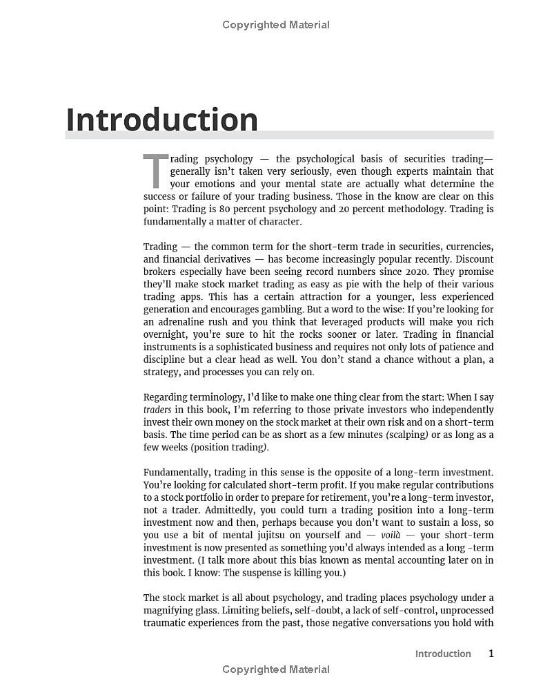 trading psychology for dummies