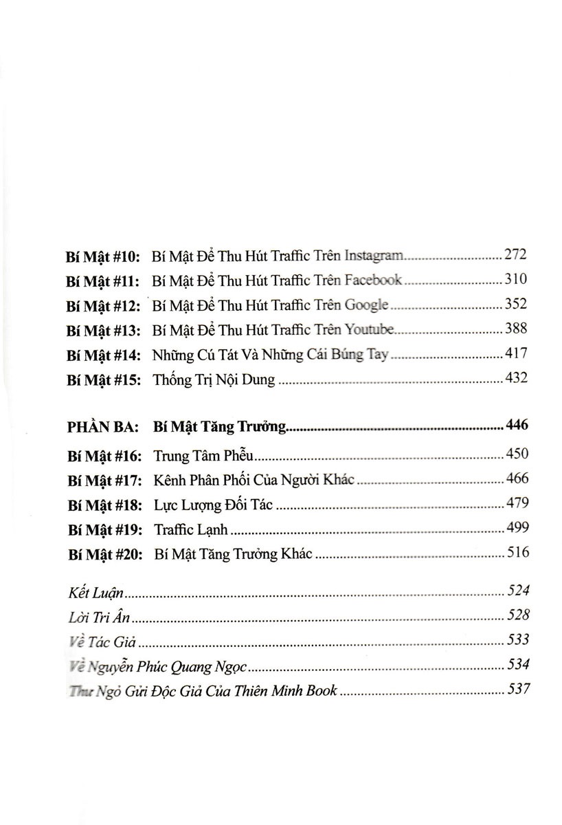 Traffic Secrets - Bí Mật Traffic