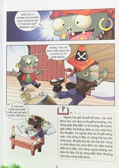 trái cây đại chiến zombie - câu đố bí ẩn về địa lý