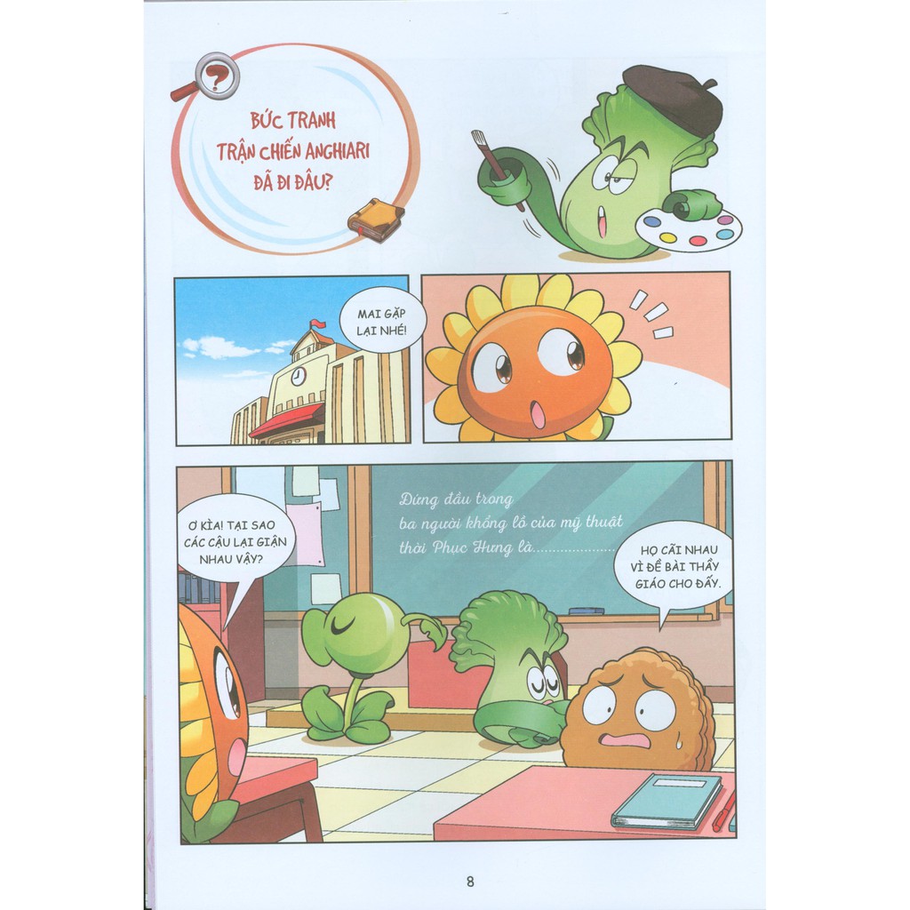 trái cây đại chiến zombie - câu đố bí ẩn về nghệ thuật