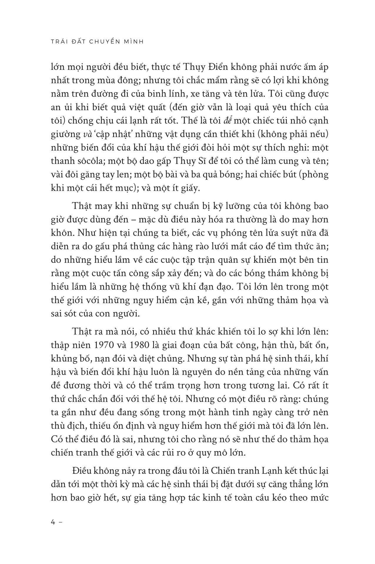 trái đất chuyển mình - một lịch sử chưa kể về nhân loại - bìa cứng