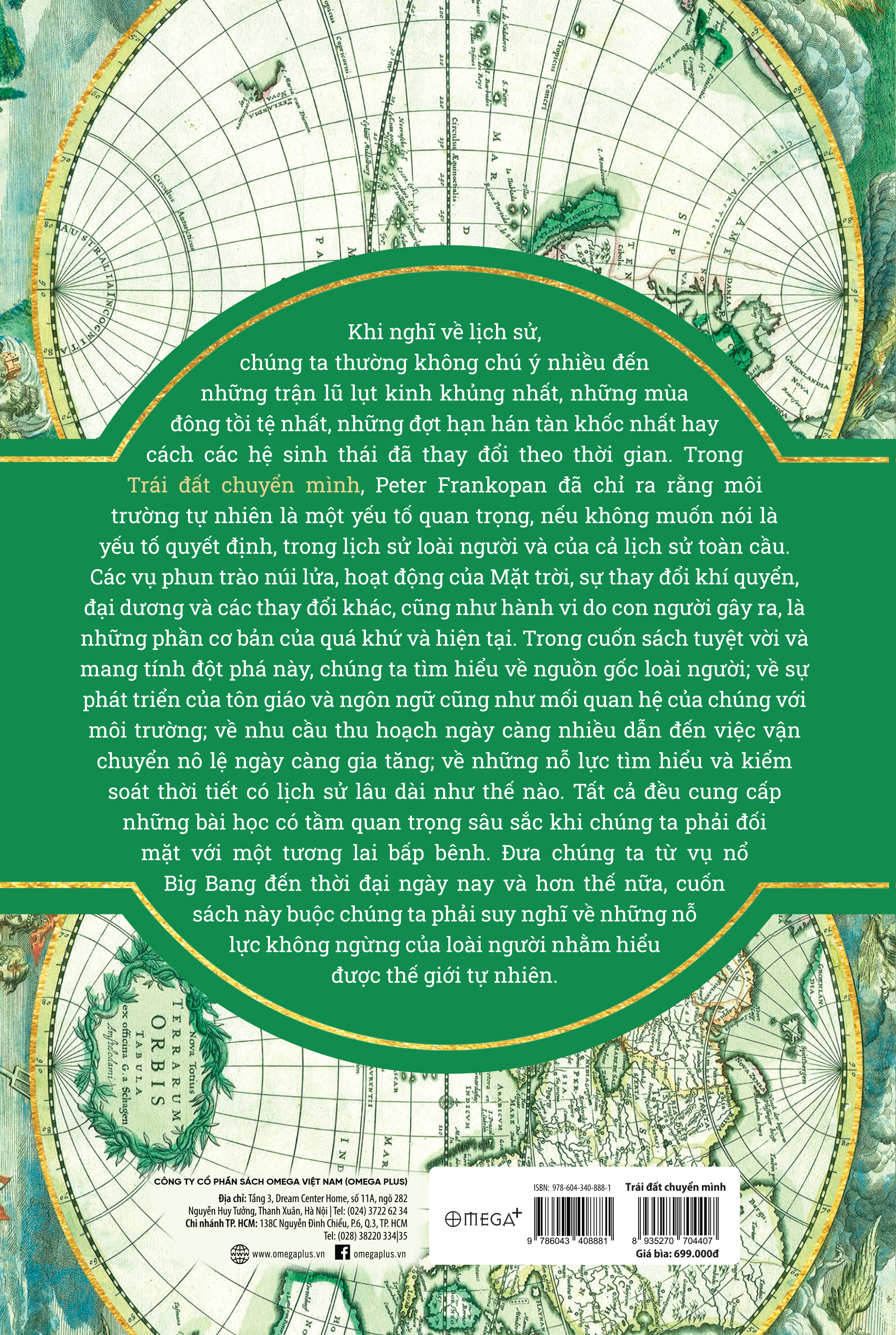 trái đất chuyển mình - một lịch sử chưa kể về nhân loại - bìa cứng