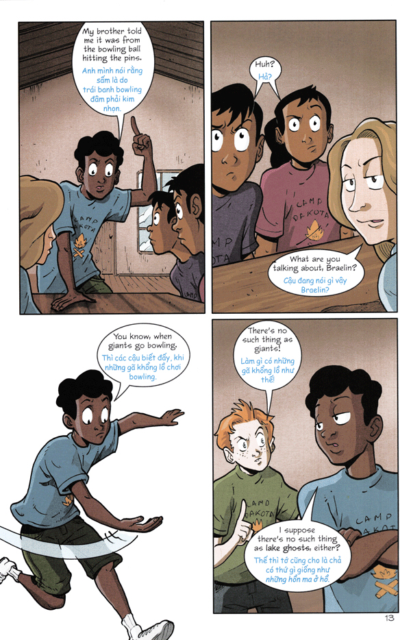 trại hè những bí ấn khoa học - hồn ma hồ than thở