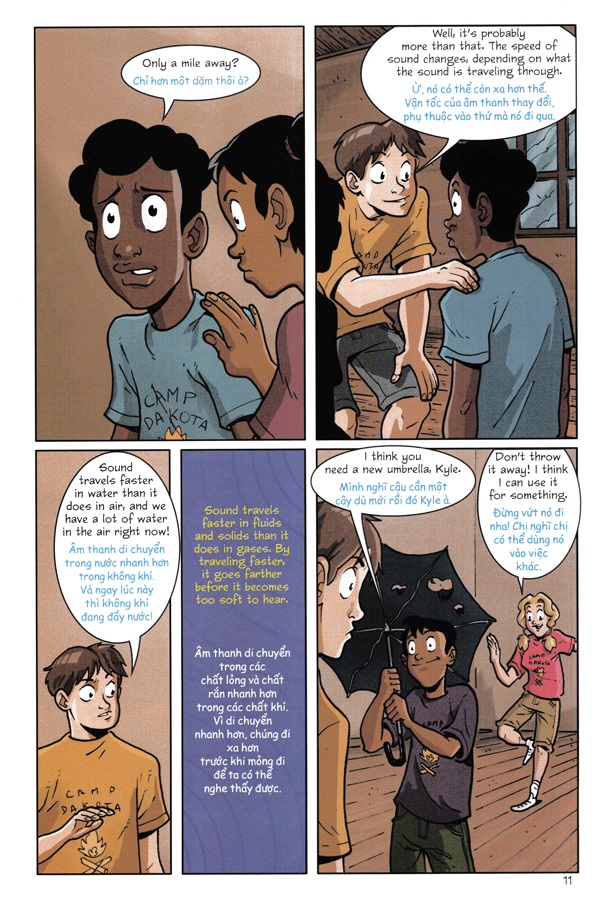 trại hè những bí ấn khoa học - hồn ma hồ than thở