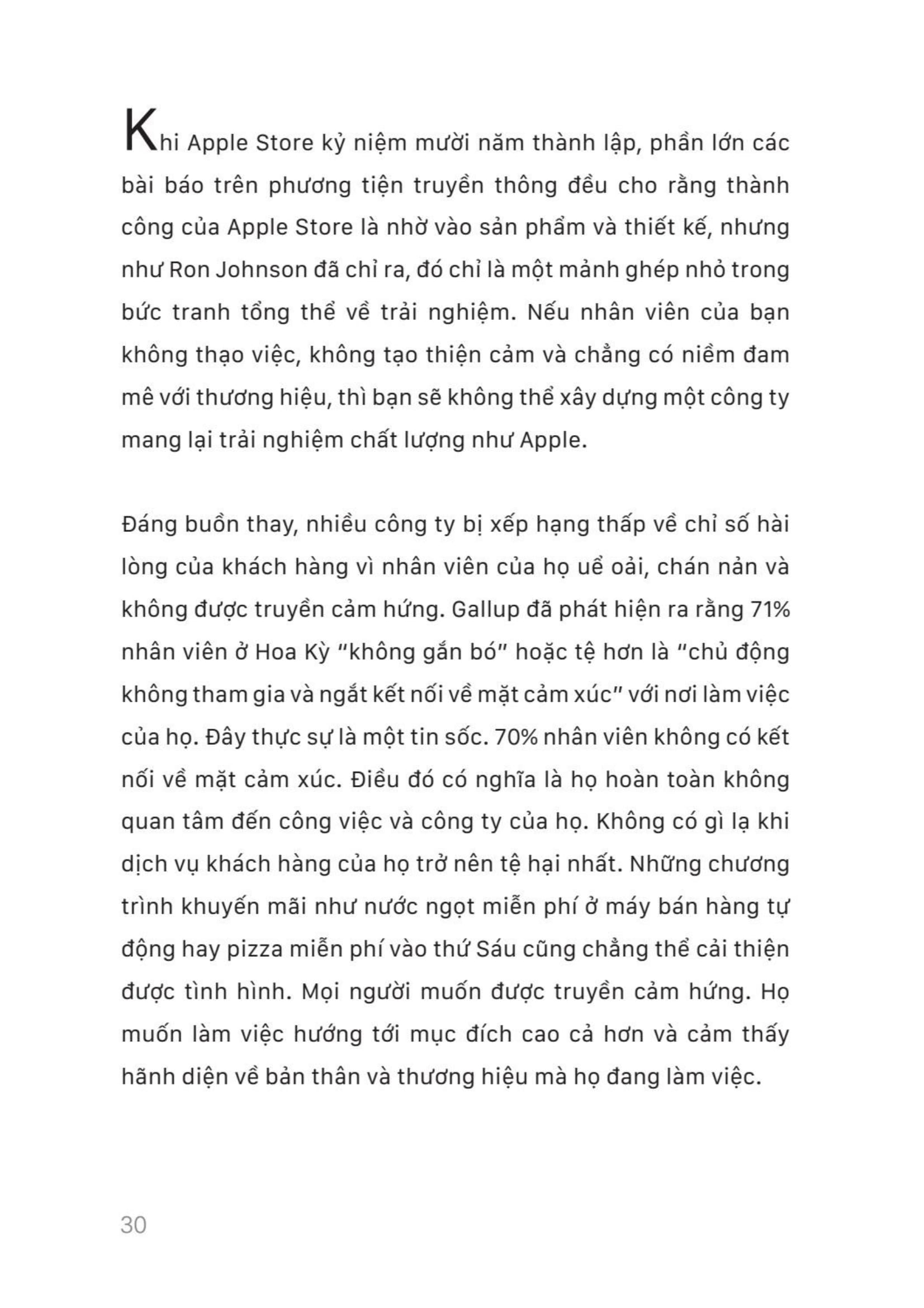 trải nghiệm apple - xây dựng lòng trung thành không chỉ từ sản phẩm