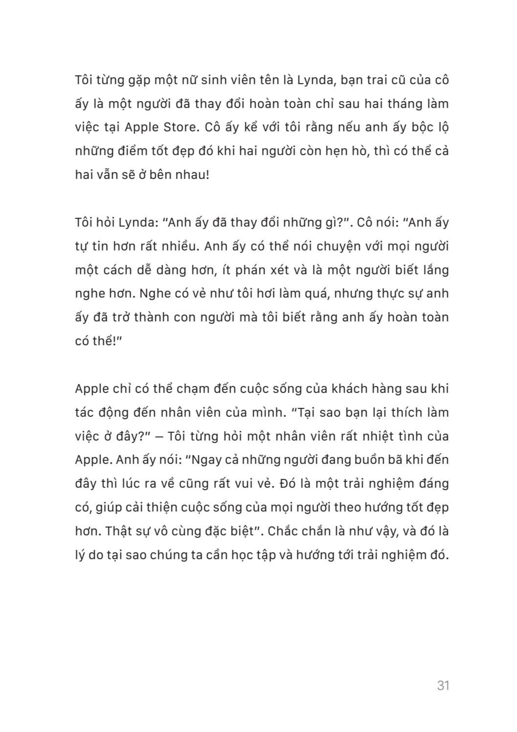 trải nghiệm apple - xây dựng lòng trung thành không chỉ từ sản phẩm