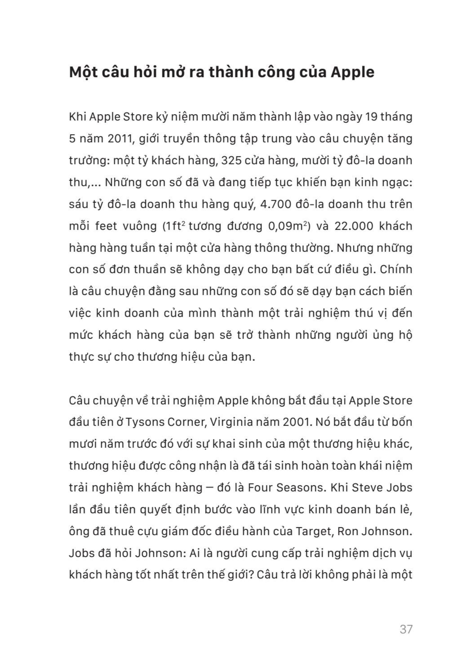 trải nghiệm apple - xây dựng lòng trung thành không chỉ từ sản phẩm