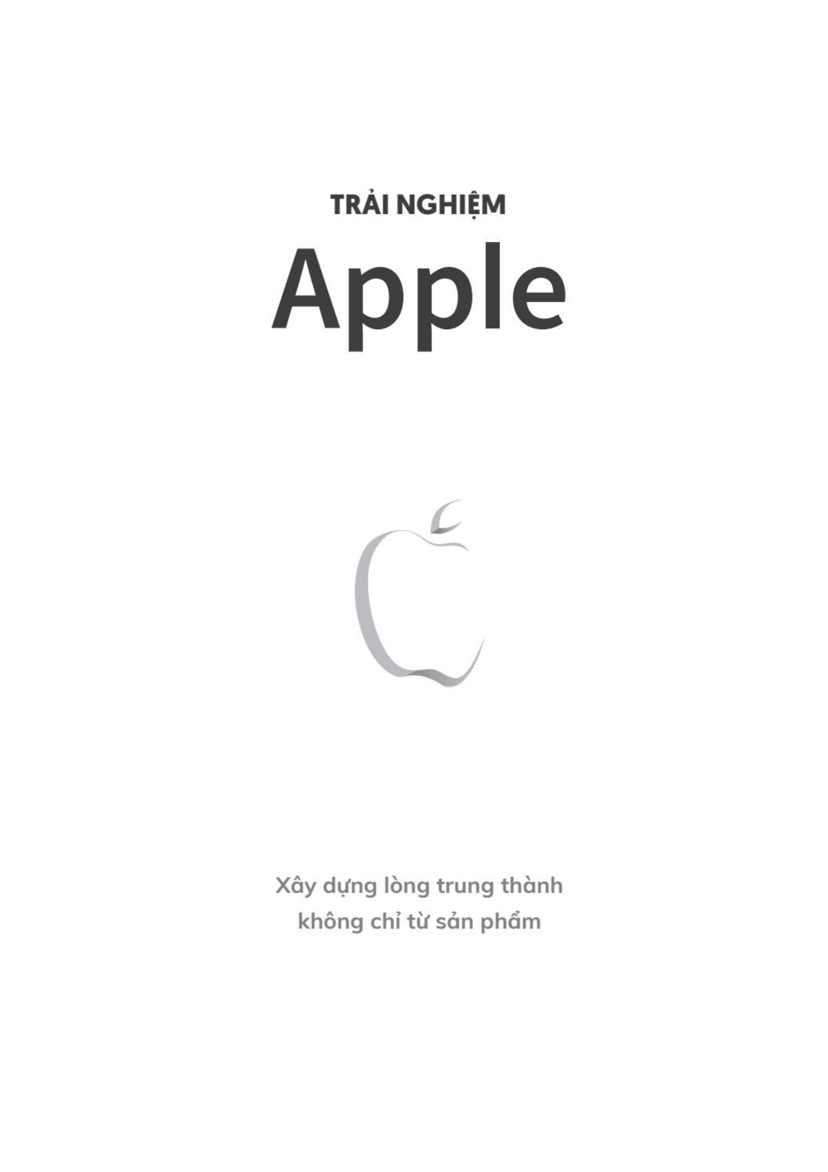 trải nghiệm apple - xây dựng lòng trung thành không chỉ từ sản phẩm