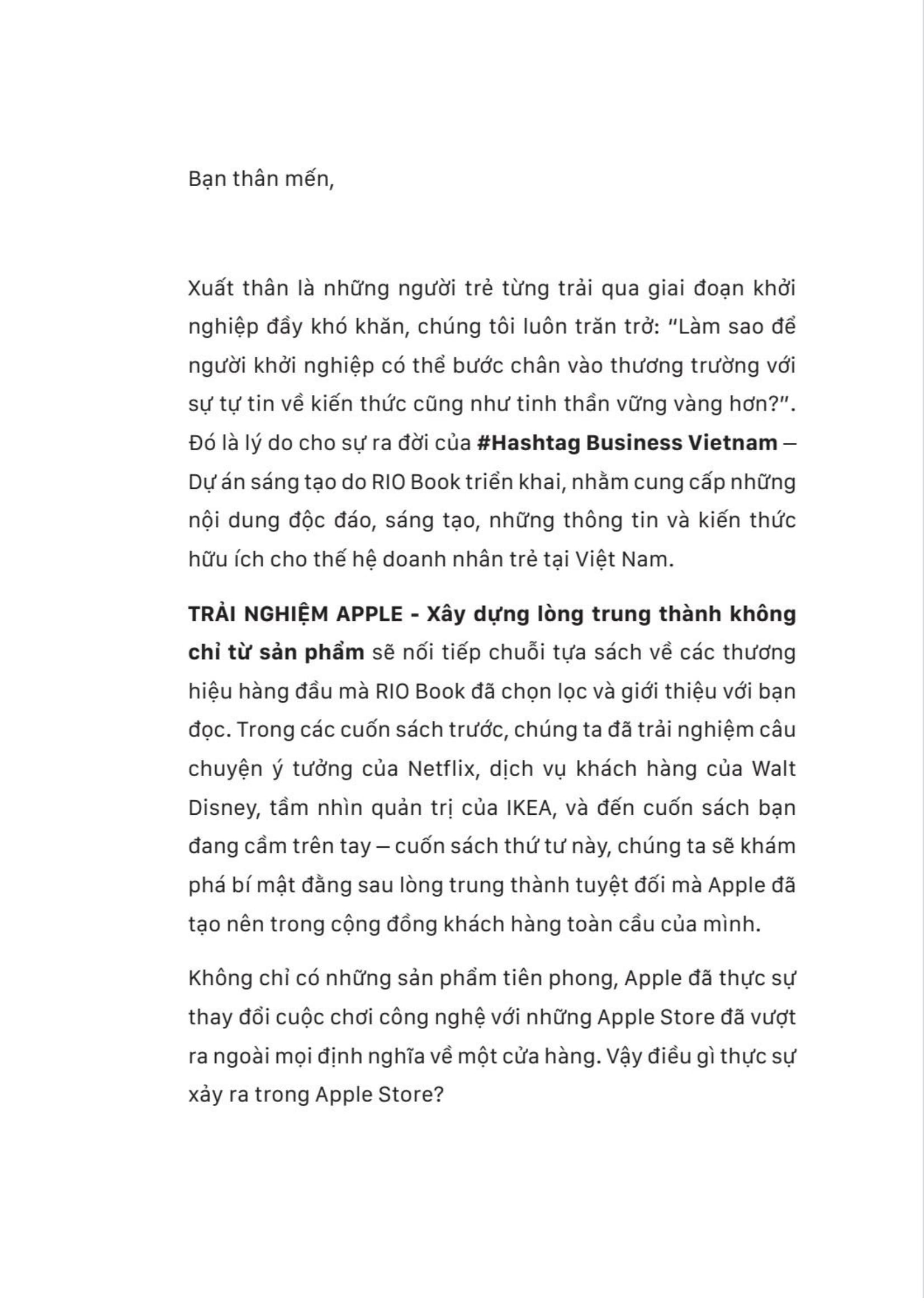 trải nghiệm apple - xây dựng lòng trung thành không chỉ từ sản phẩm