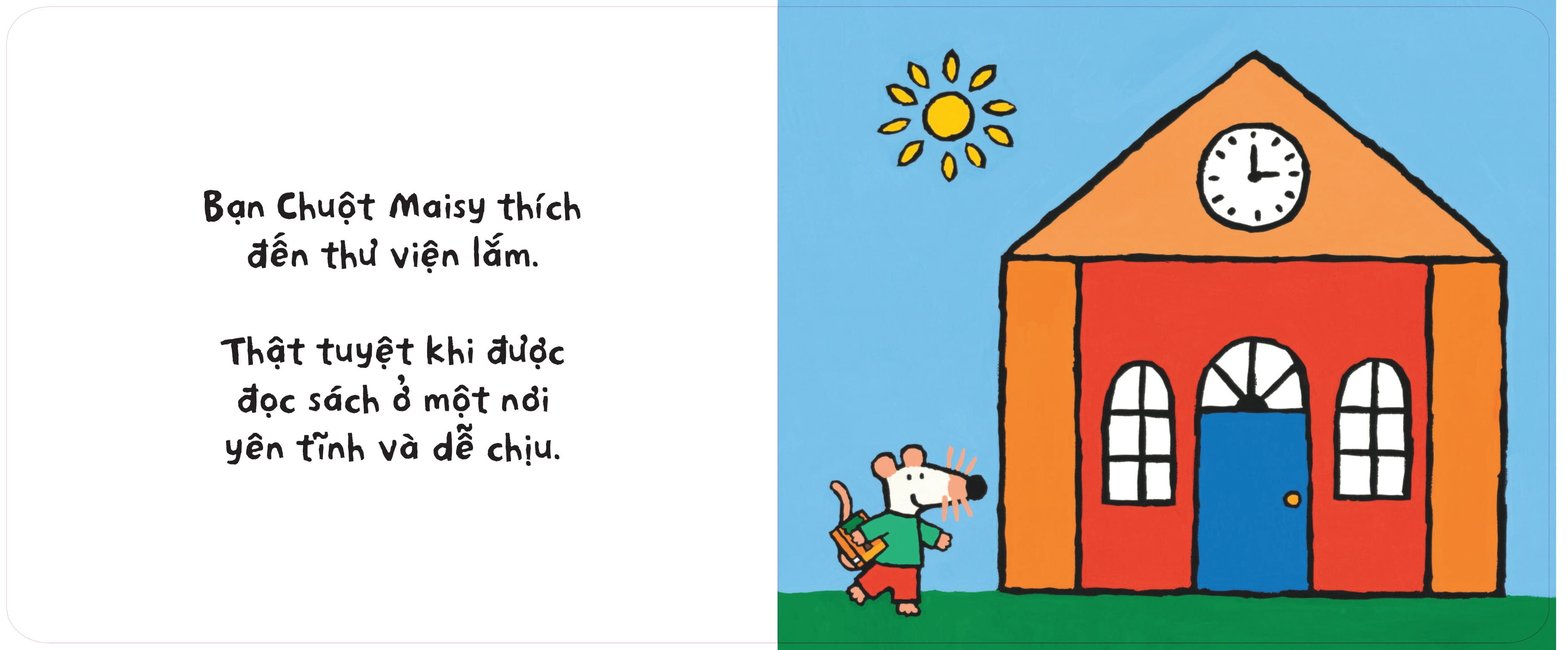 Trai Nghiem Dau Tien - Maisy Den Thu Vien