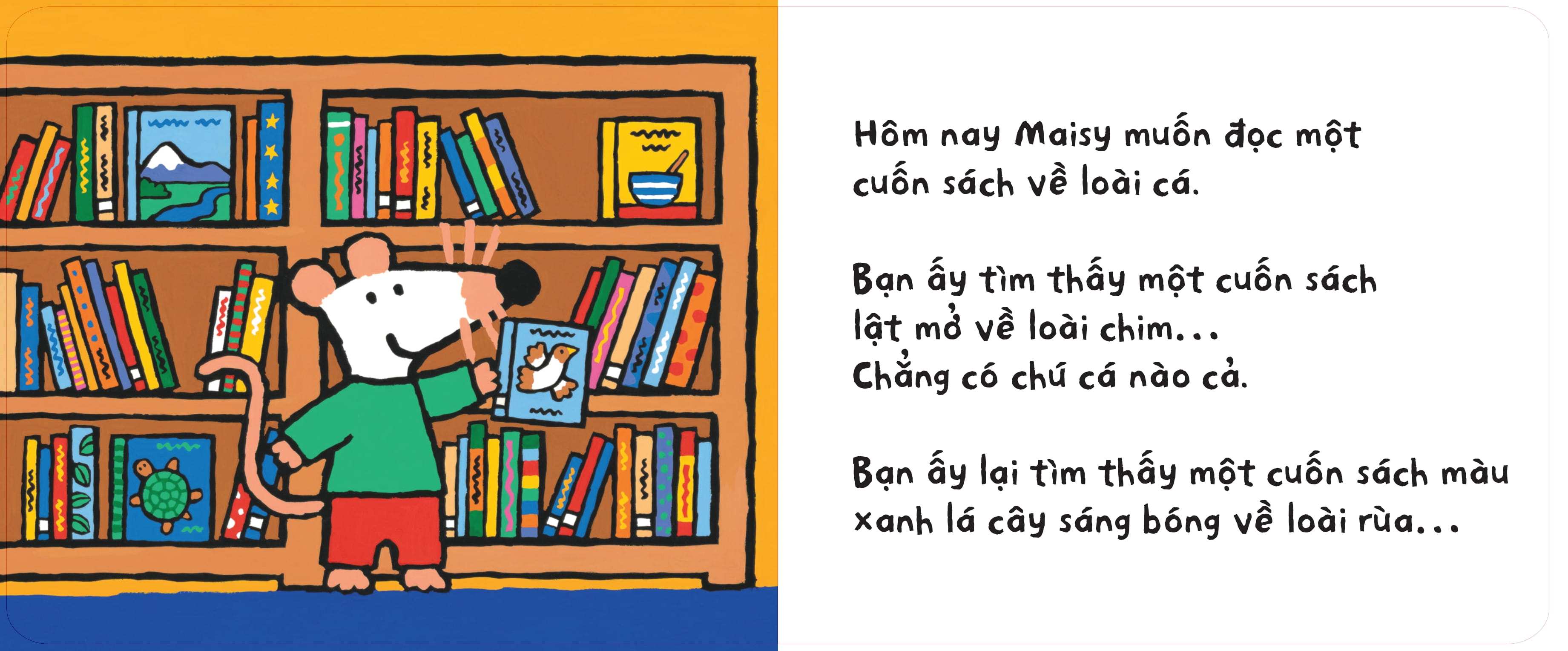 Trai Nghiem Dau Tien - Maisy Den Thu Vien