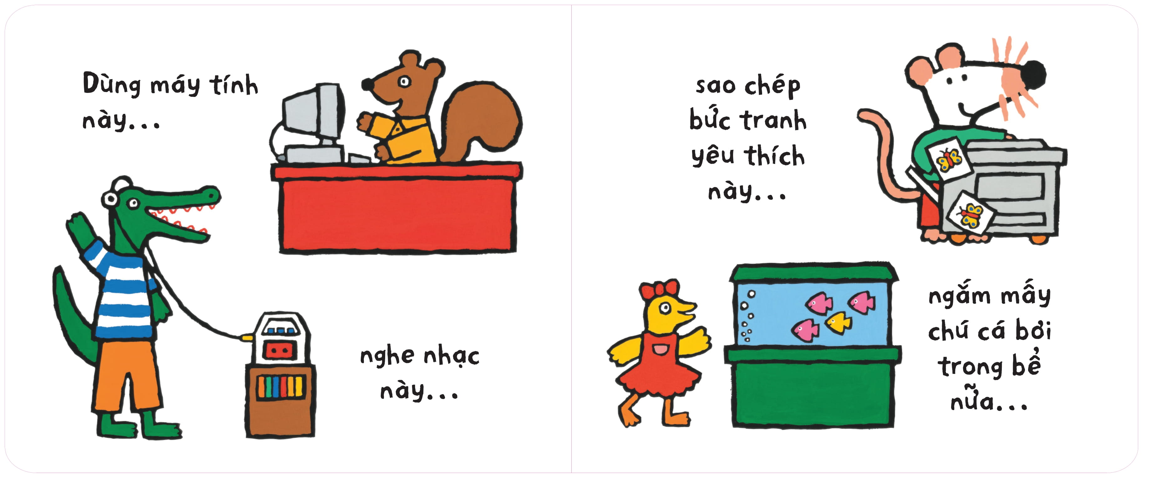 Trai Nghiem Dau Tien - Maisy Den Thu Vien