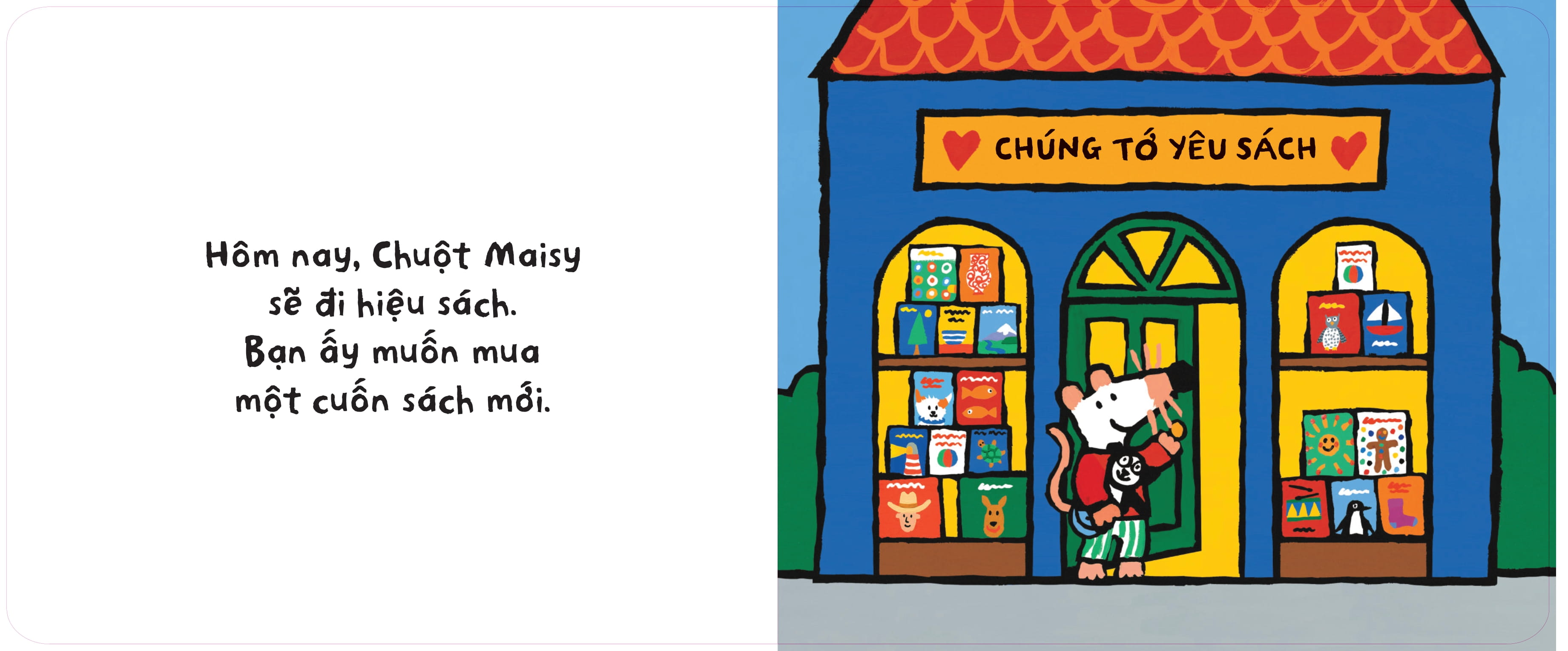 Trai Nghiem Dau Tien - Maisy Di Hieu Sach