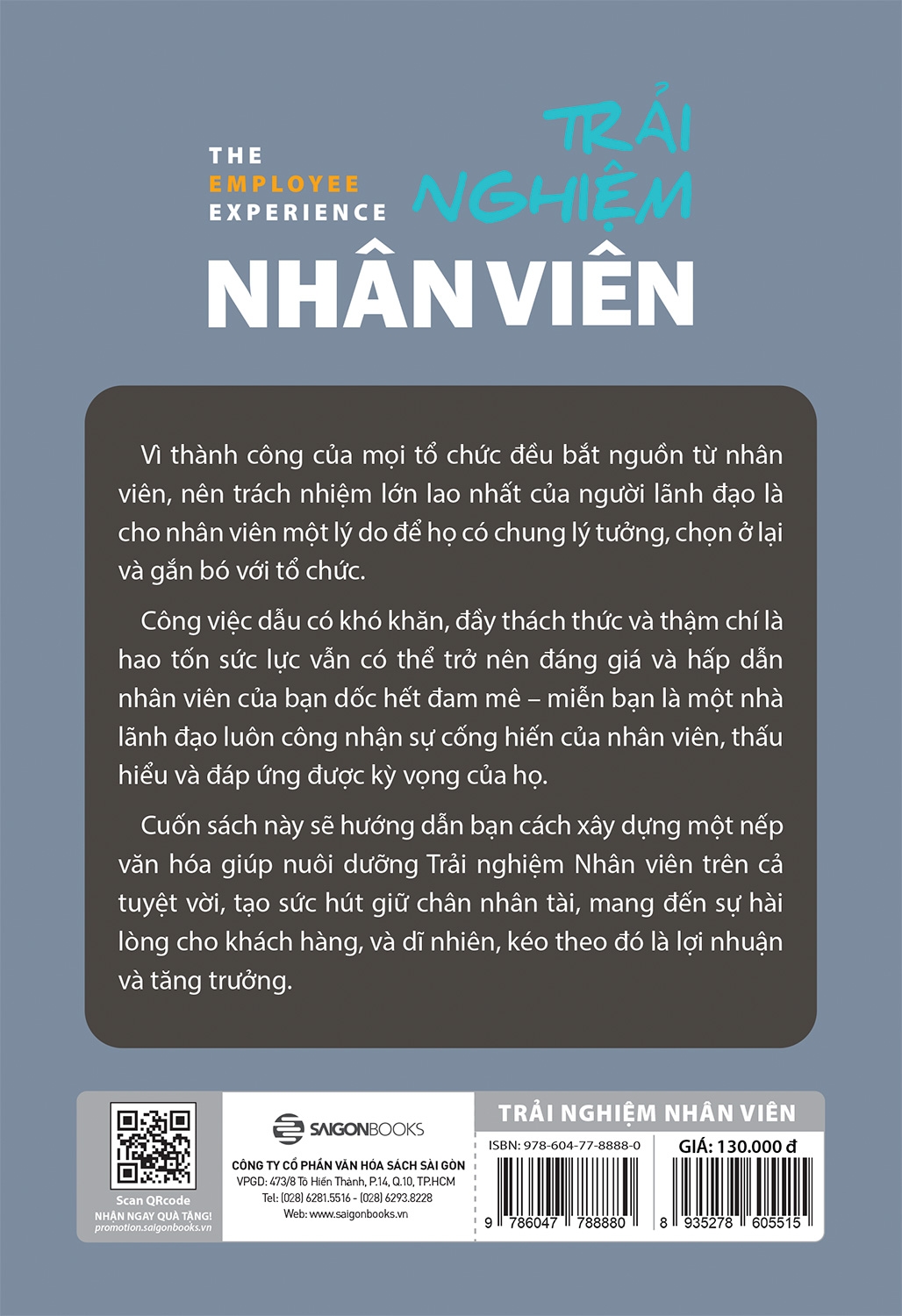 trải nghiệm nhân viên
