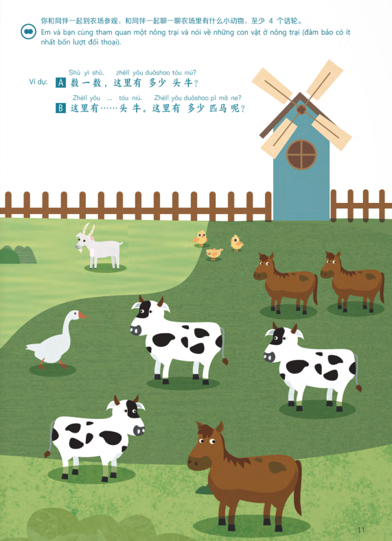 trải nghiệm tiếng trung dành cho học sinh tiểu học - tập 6 - sách bài tập