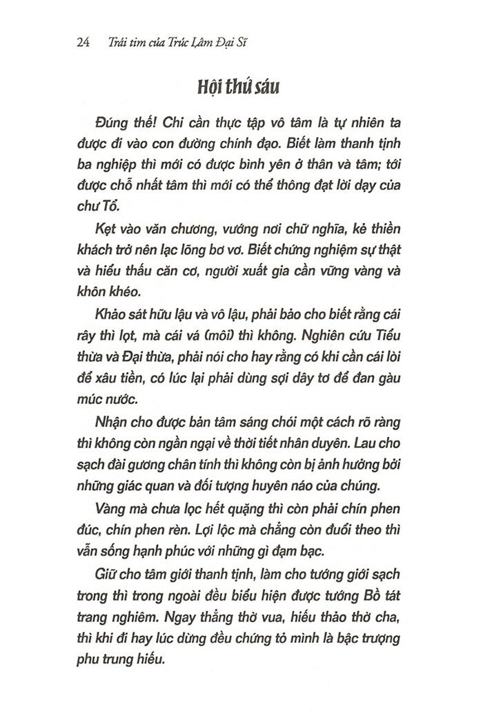 trái tim của trúc lâm đại sĩ (tái bản 2024)