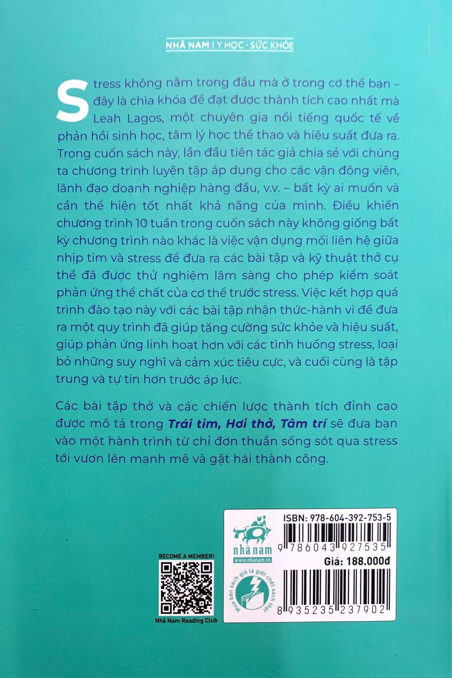 trái tim, hơi thở, tâm trí - huấn luyện trái tim để chế ngự stress và vươn tới thành công