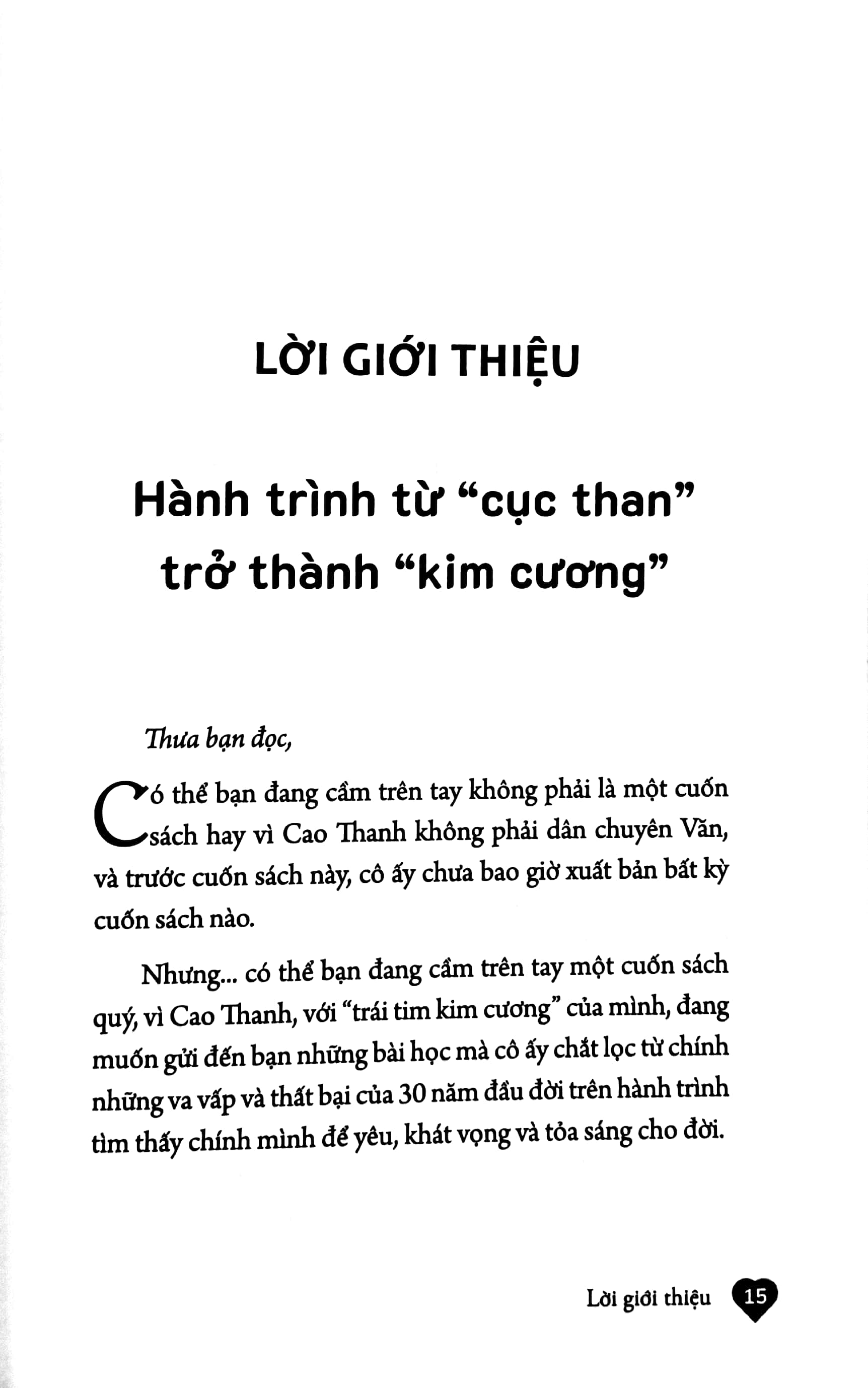 trái tim kim cương