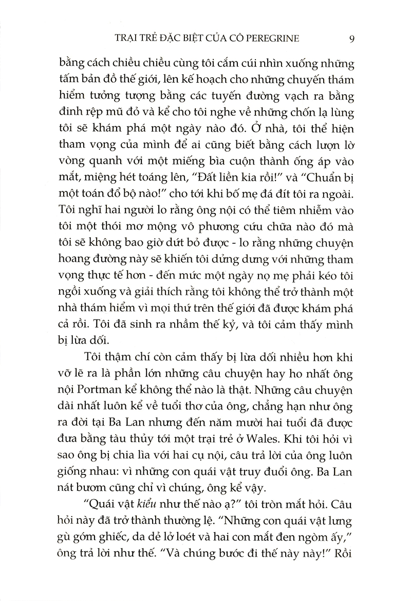 trại trẻ đặc biệt của cô peregrine (tái bản 2023)