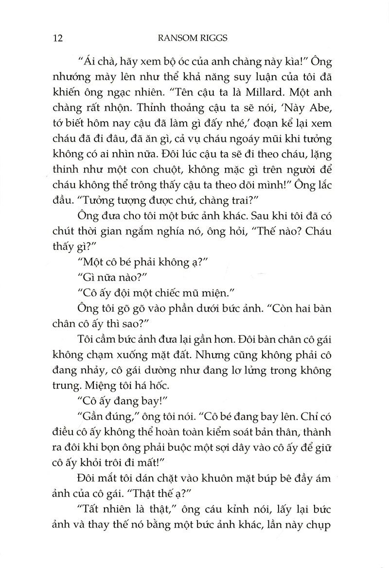 trại trẻ đặc biệt của cô peregrine (tái bản 2023)