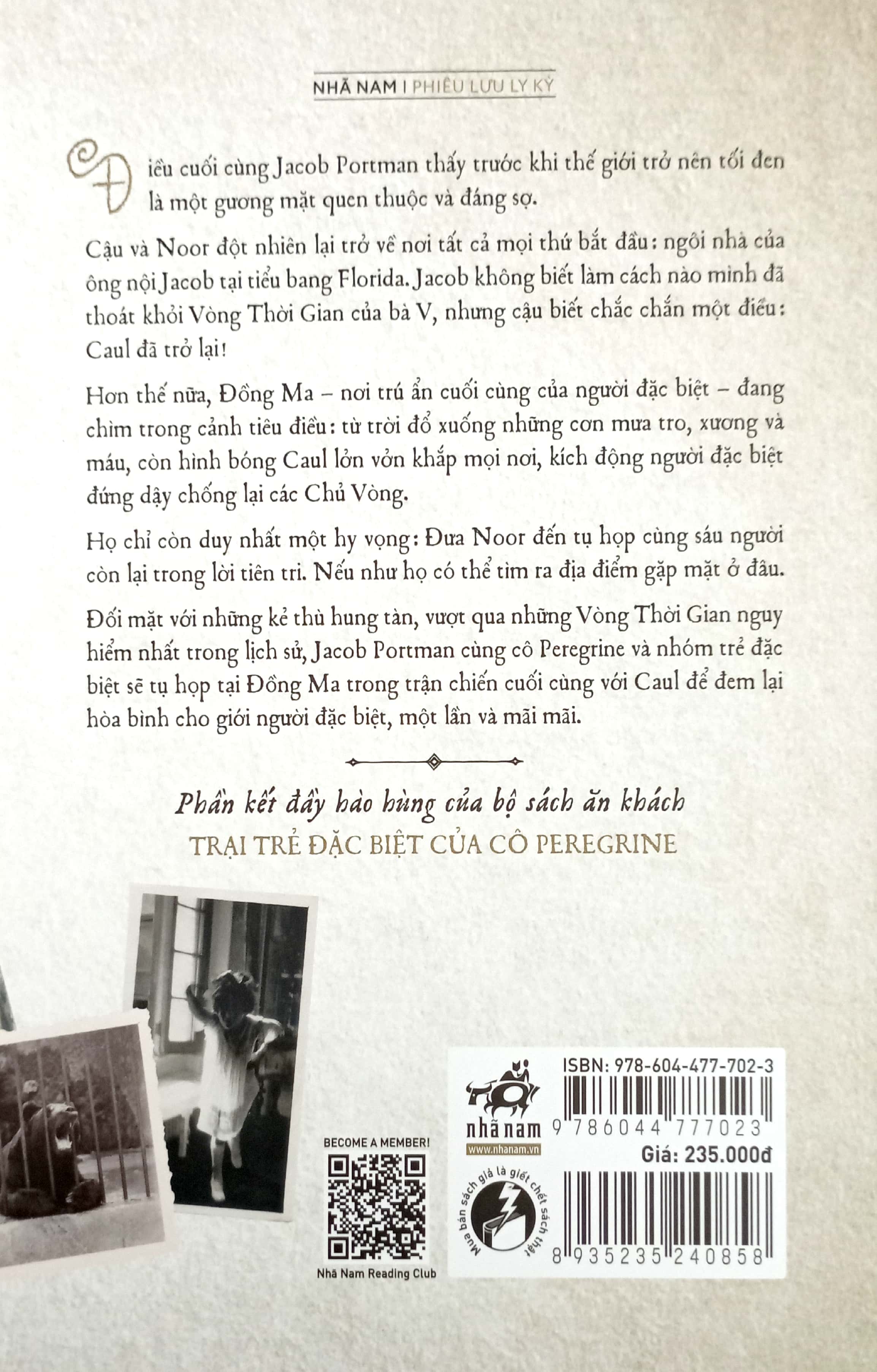 trại trẻ đặc biệt của cô peregrine - tập 6 - đồng ma tiêu điều