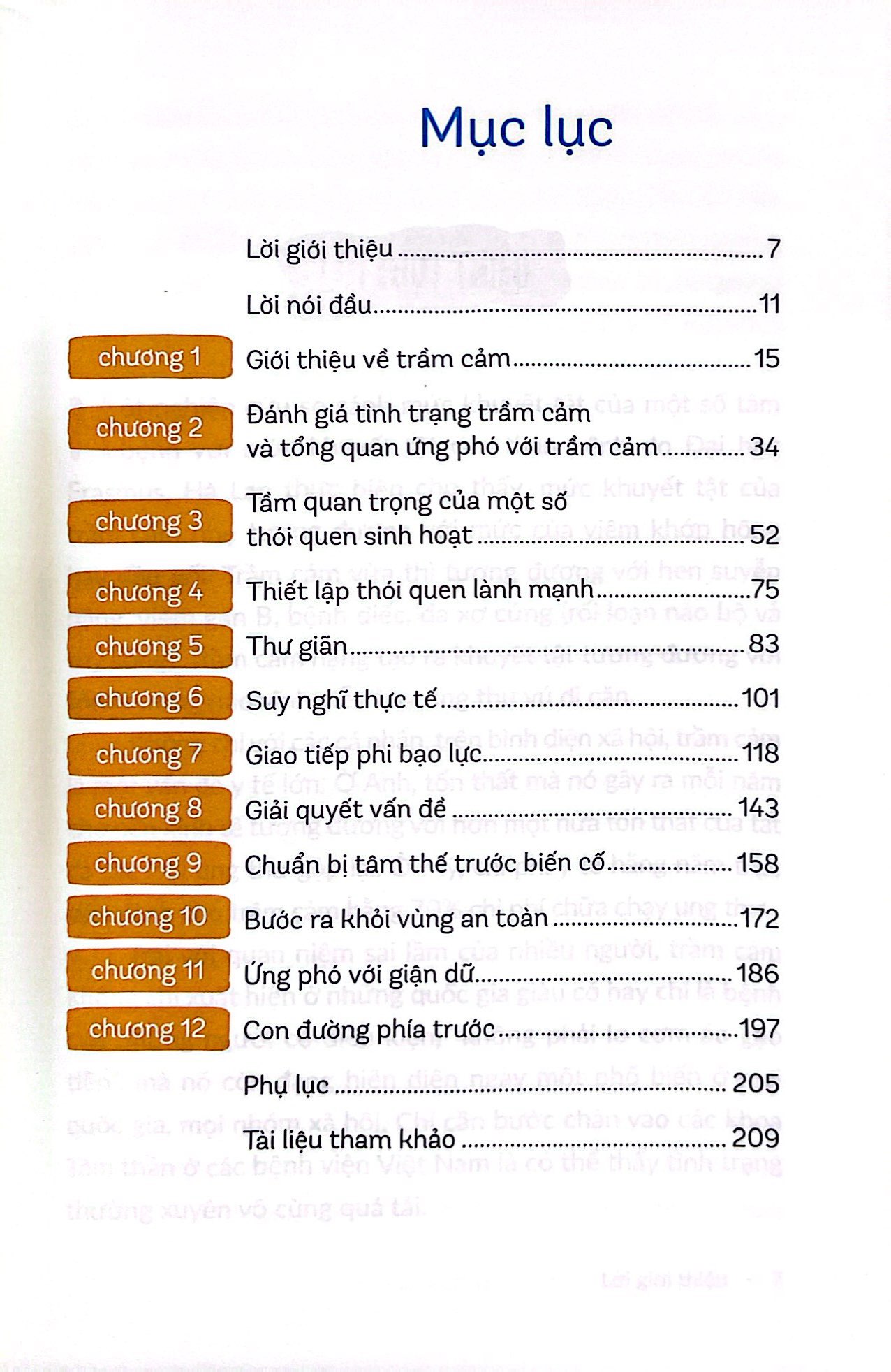 trầm cảm và kỹ năng tự kiểm soát trầm cảm