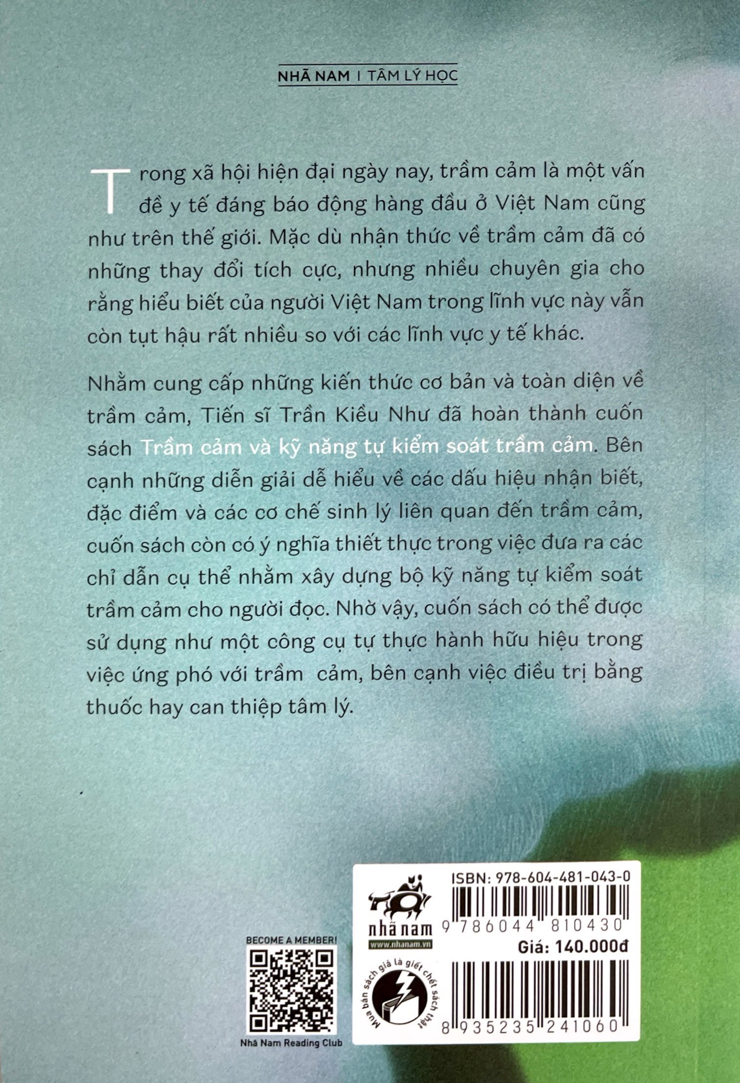 trầm cảm và kỹ năng tự kiểm soát trầm cảm