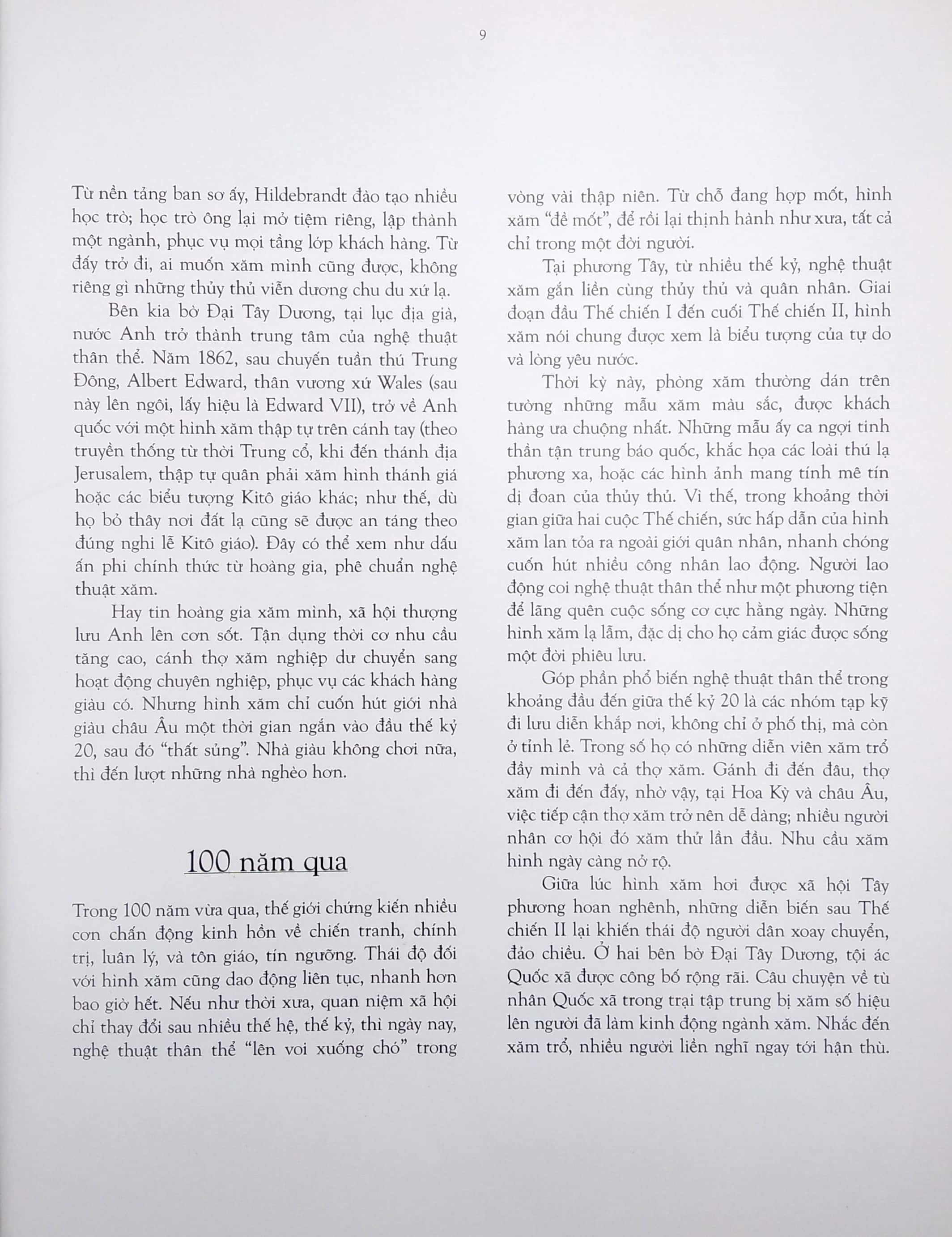 trăm năm hình xăm