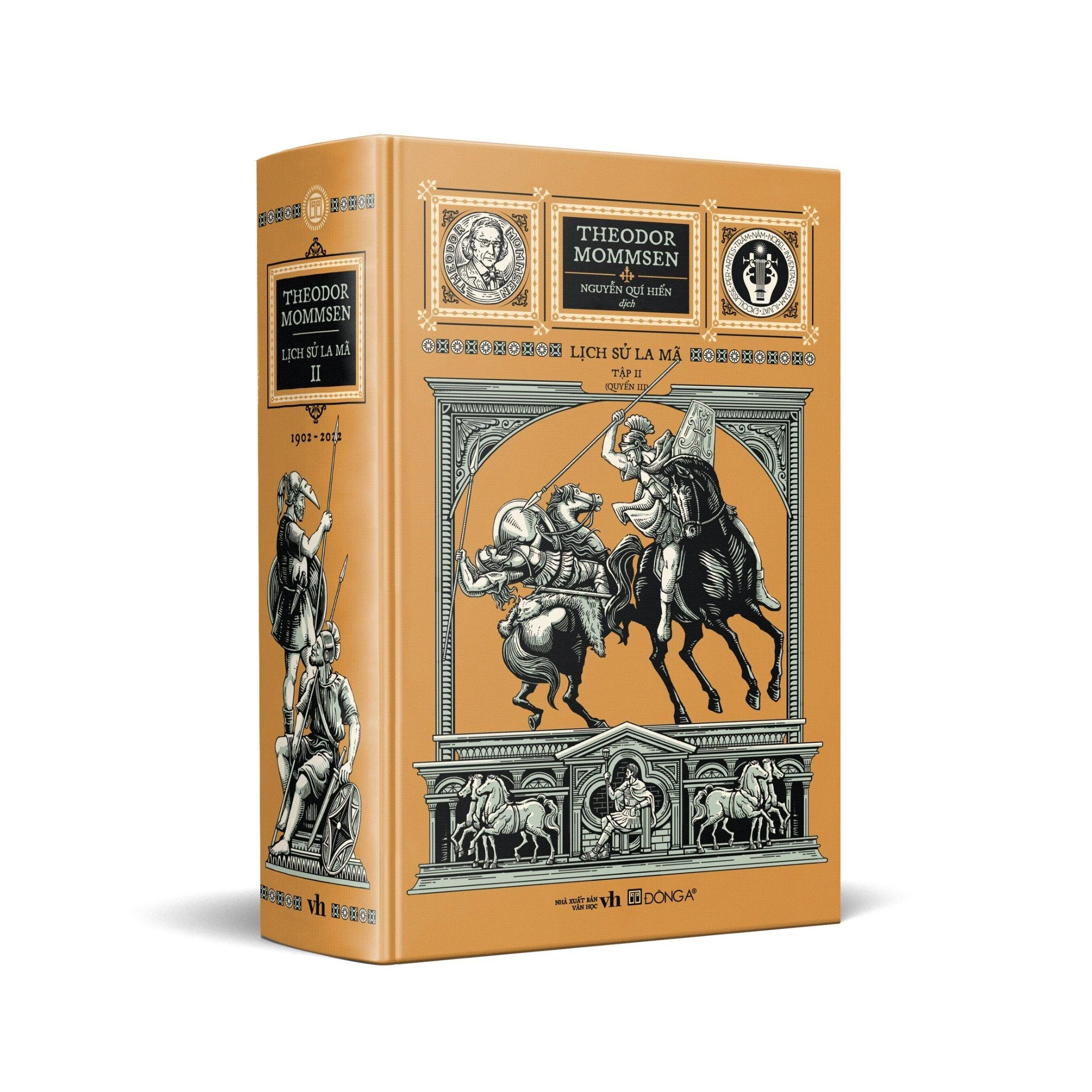 trăm năm nobel - lịch sử la mã - tập ii - quyển iii - ấn bản giới hạn - bìa cứng