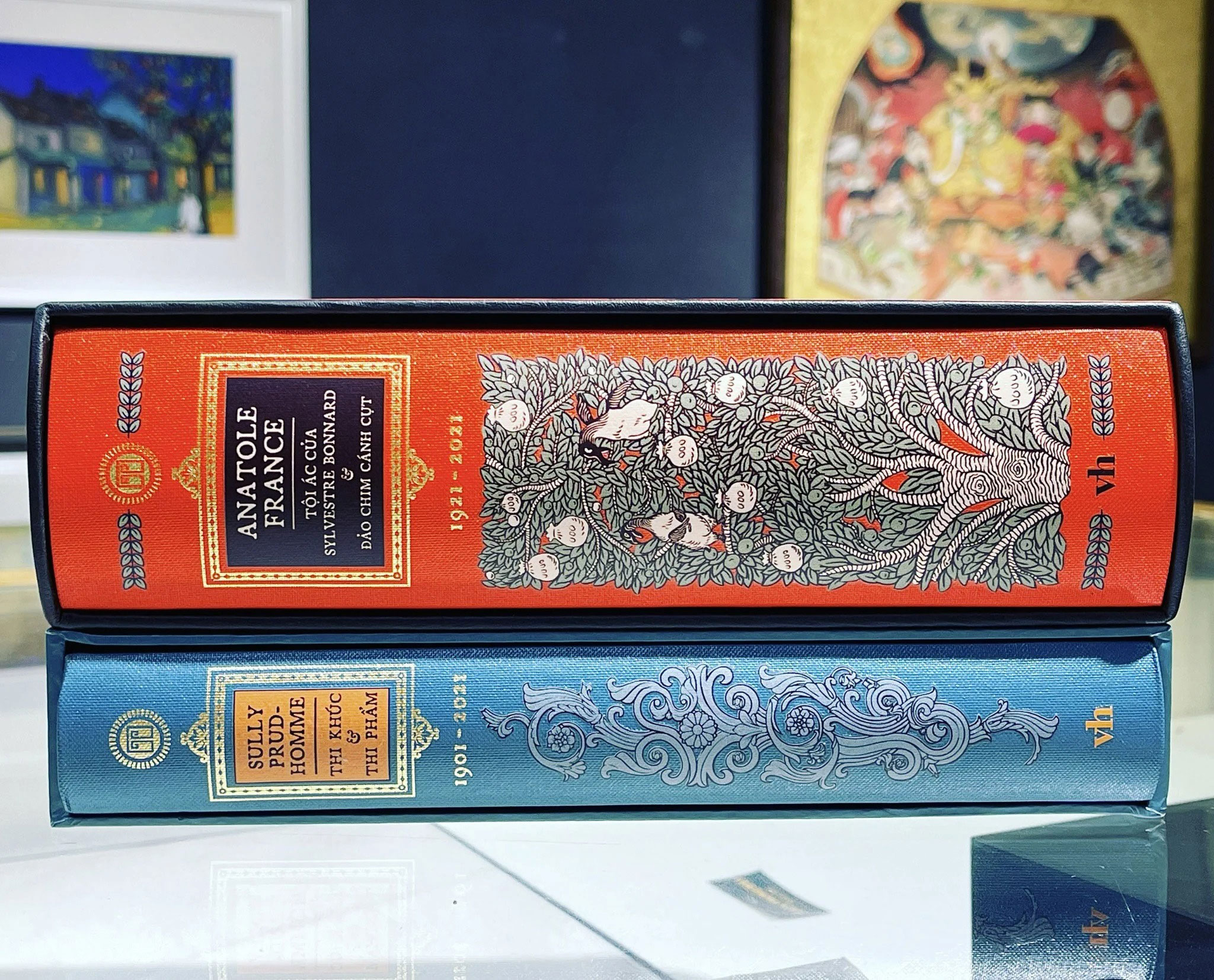 trăm năm nobel - tội ác của sylvestre bonnard và đảo chim cánh cụt - ấn bản giới hạn - bìa cứng