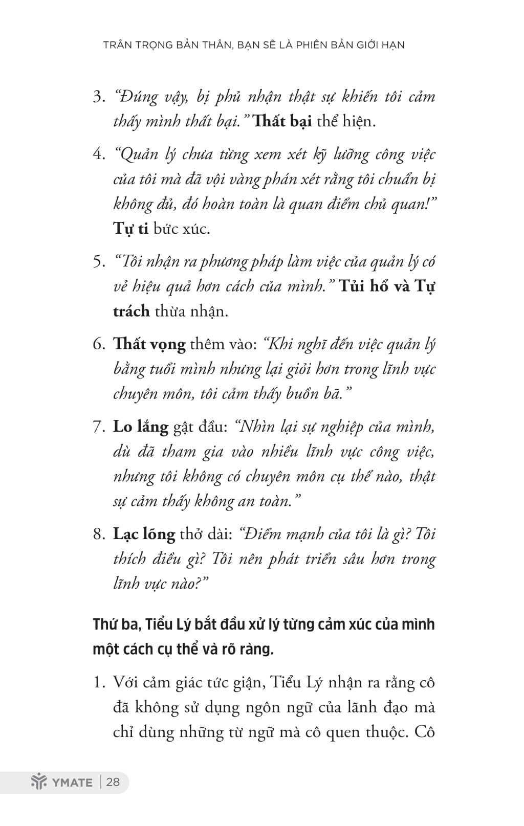 trân trọng bản thân bạn sẽ là phiên bản giới hạn