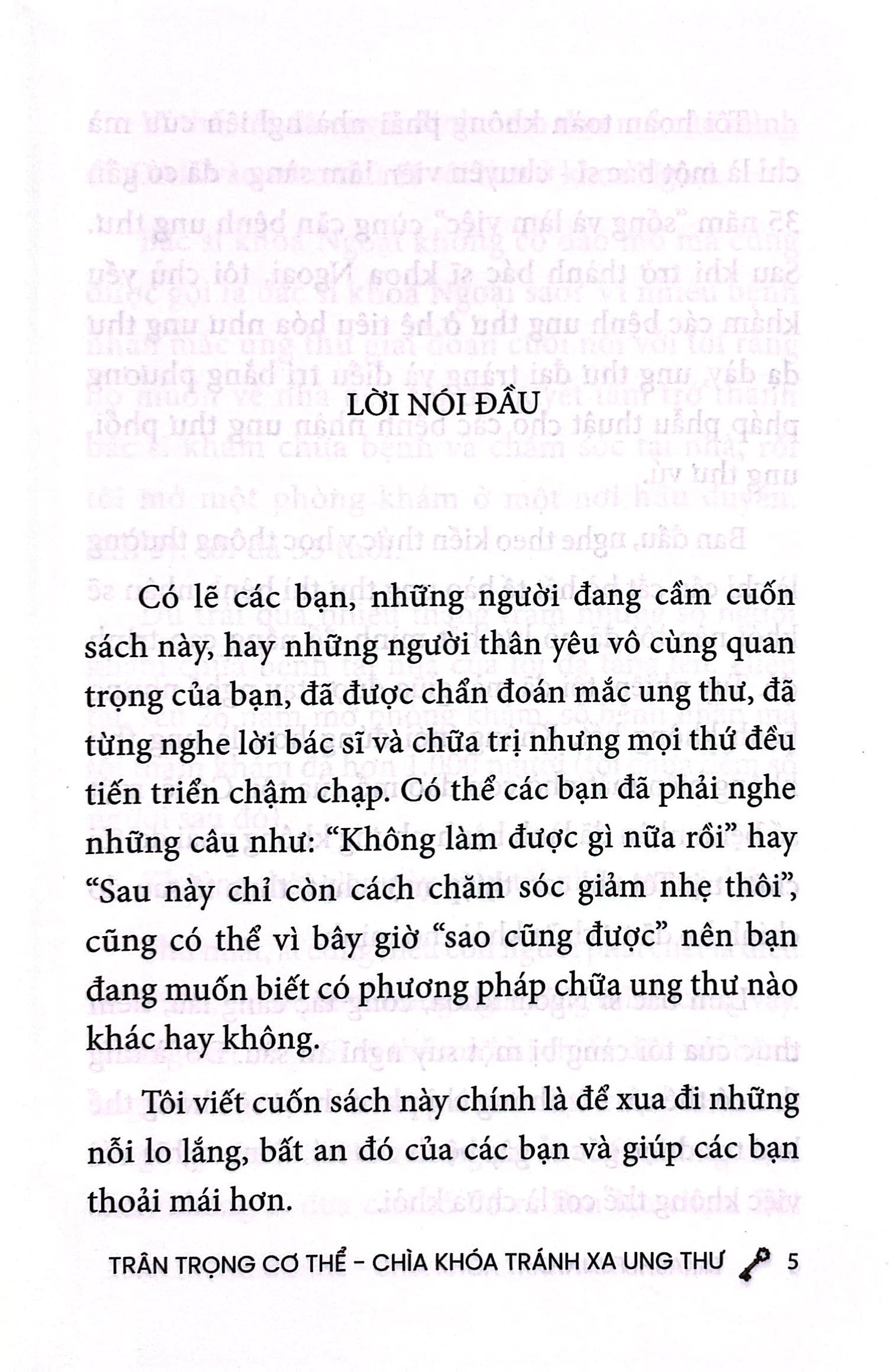 trân trọng cơ thể - chìa khóa tránh xa ung thư