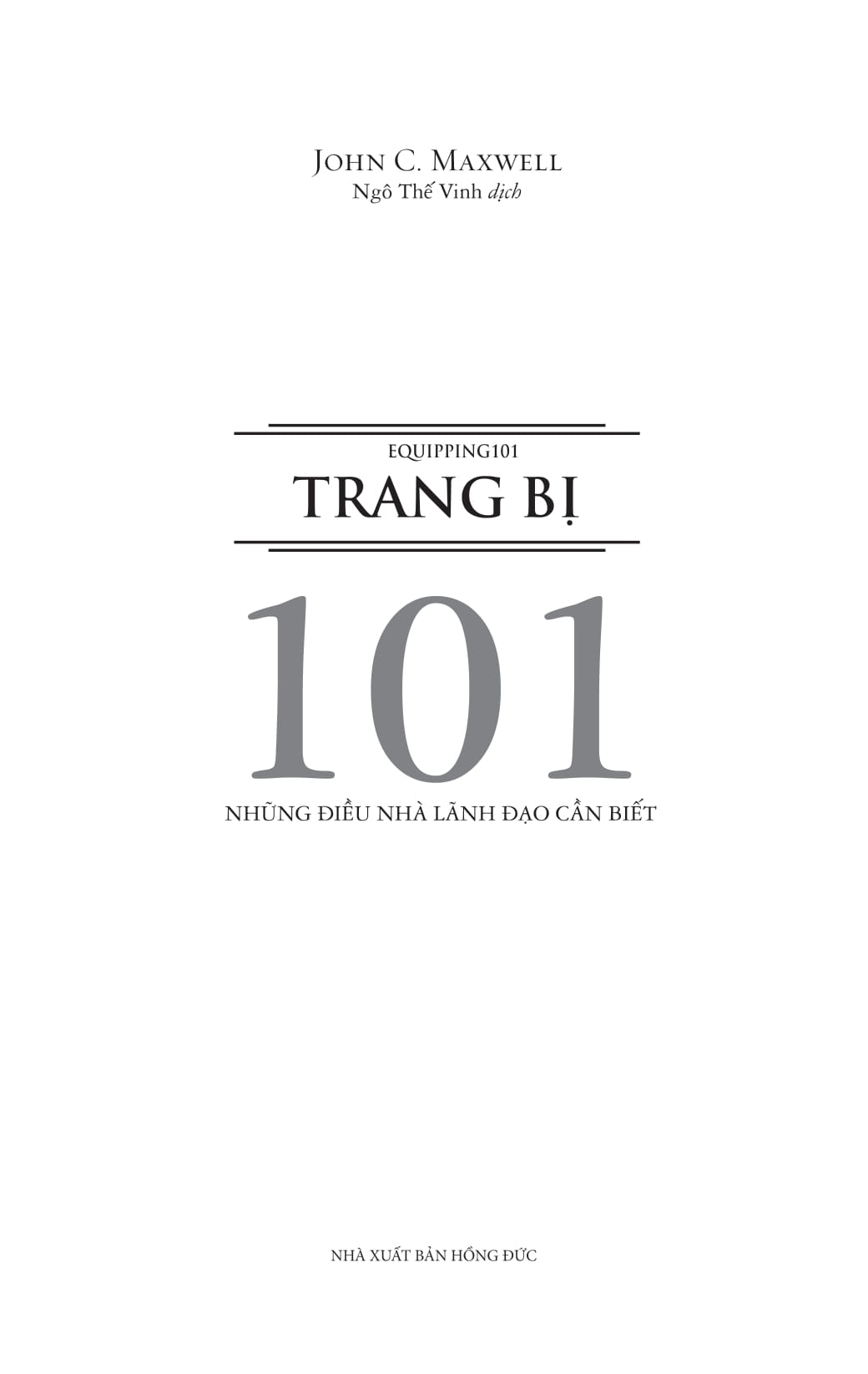 trang bị 101 - equipping 101