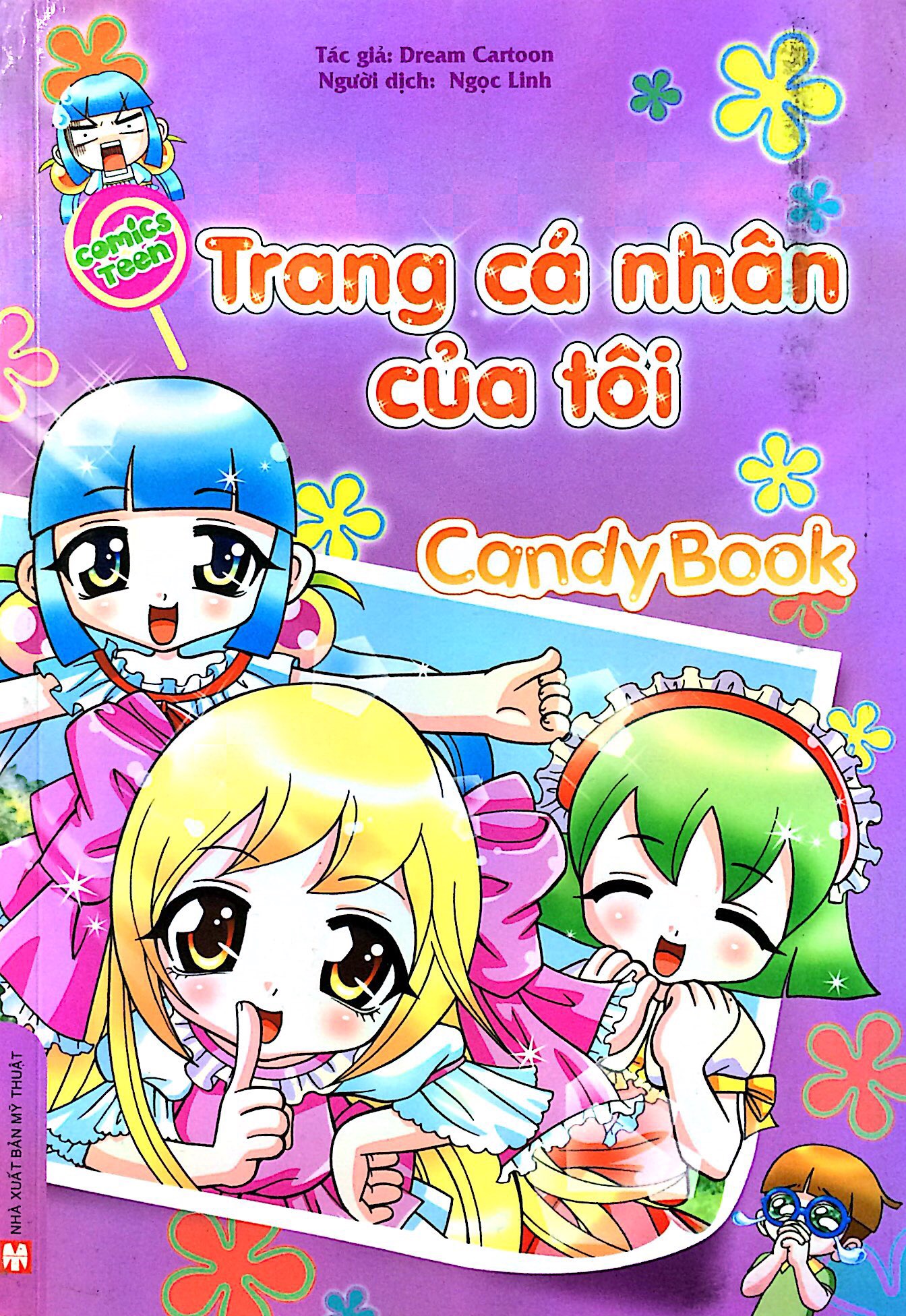 trang cá nhân của tôi - candy book