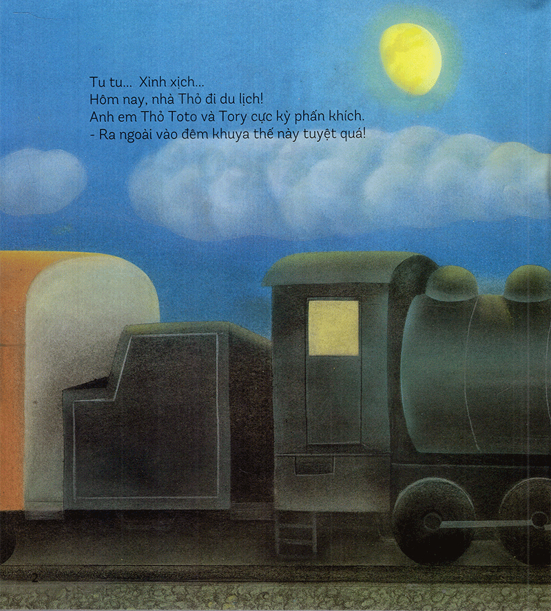 trăng đi theo em (cho trẻ từ 4 đến 7 tuổi) - tái bản 2019