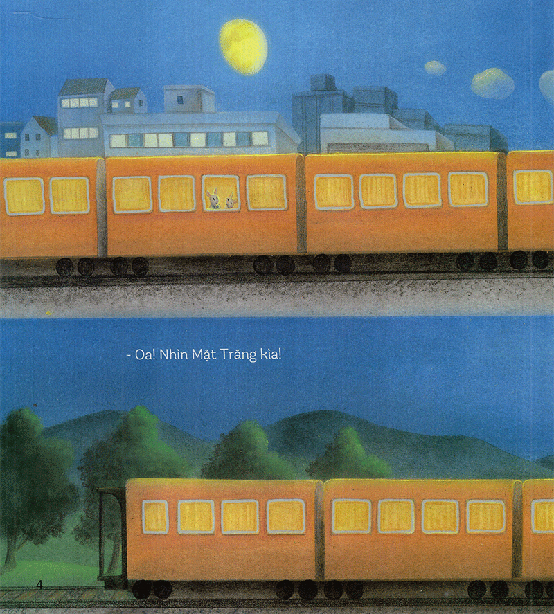 trăng đi theo em (cho trẻ từ 4 đến 7 tuổi) - tái bản 2019