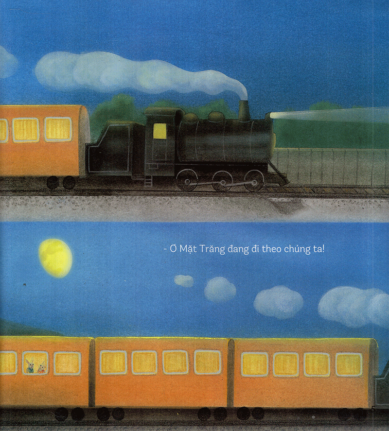 trăng đi theo em (cho trẻ từ 4 đến 7 tuổi) - tái bản 2019