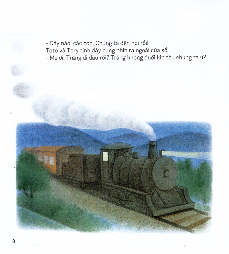 trăng đi theo em (cho trẻ từ 4 đến 7 tuổi) - tái bản 2019