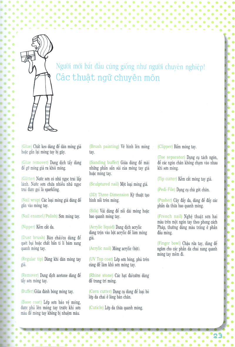 trang điểm móng - cách thể hiện bản thân của những cô gái tự tin