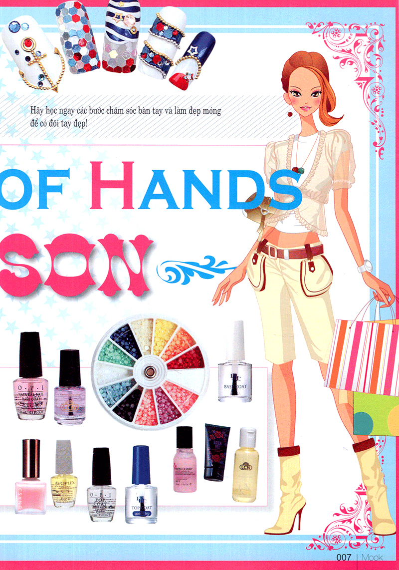 trang điểm móng theo mùa - kiểu móng 12 chòm sao