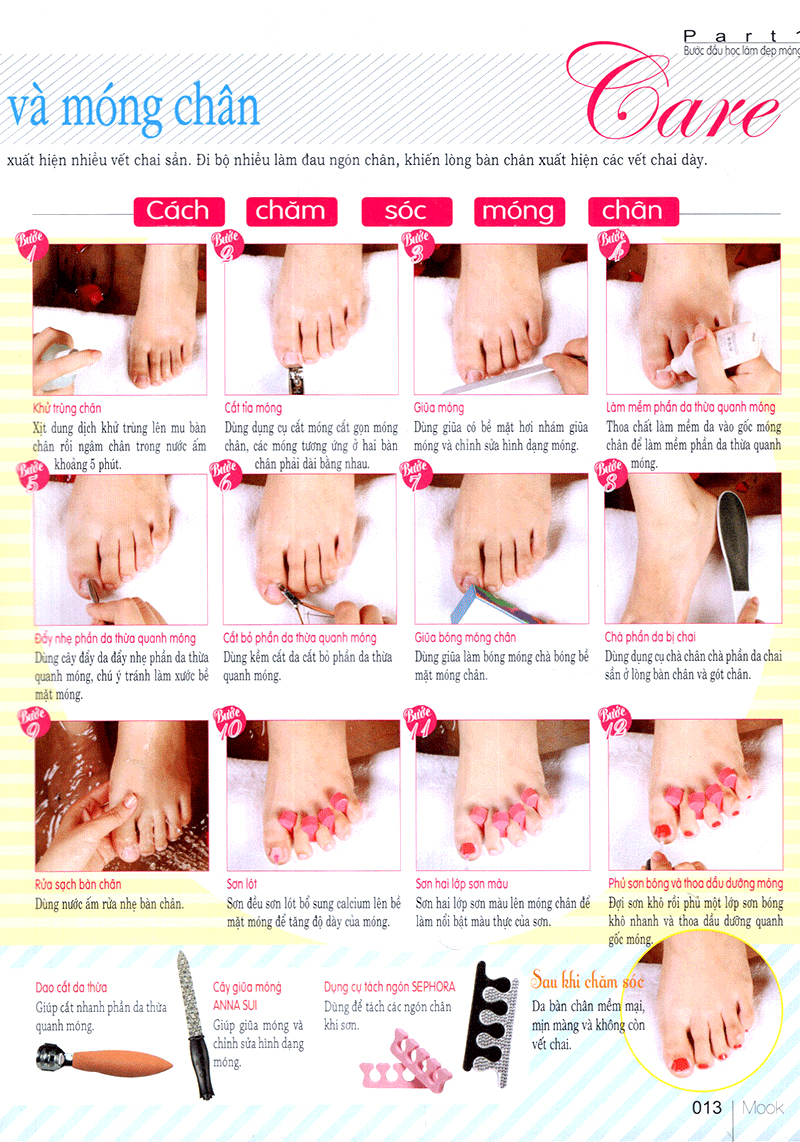 trang điểm móng theo mùa - kiểu móng 12 chòm sao